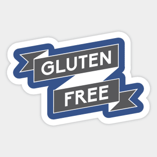 Gluten-Free Banner T-Shirt Sticker